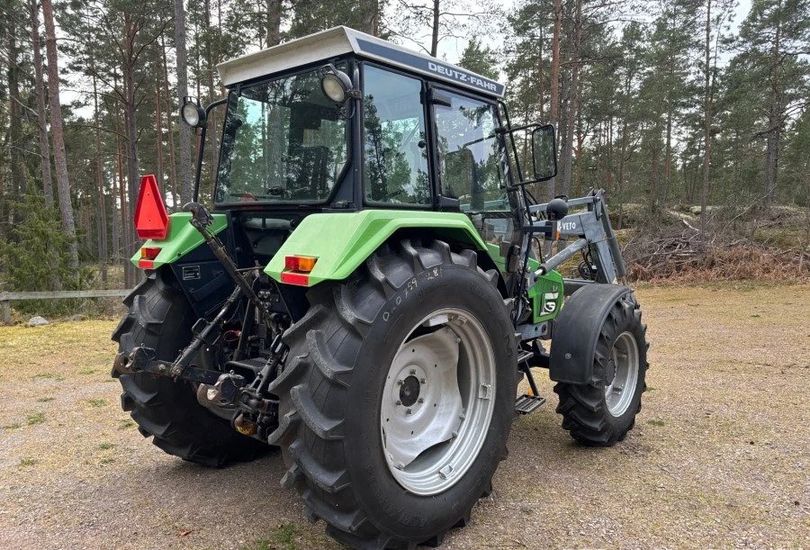 1995 traktor deutz fahr 4.17a mit frontlader (1384 betriebsstunden)&